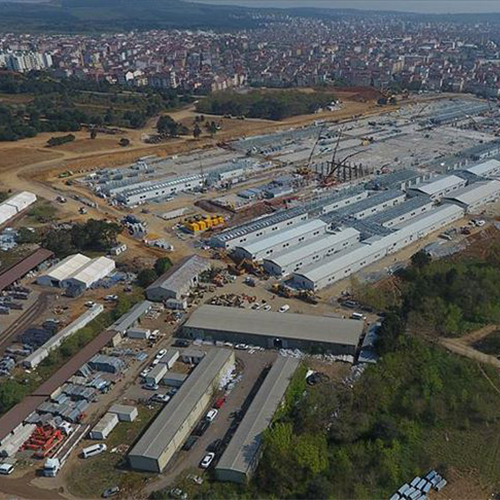 Sancaktepe Korona Virus Hastanesi santiye Projesi