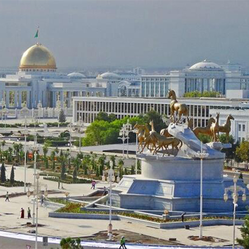 Turkmenistan Ahal City sehir Projesi