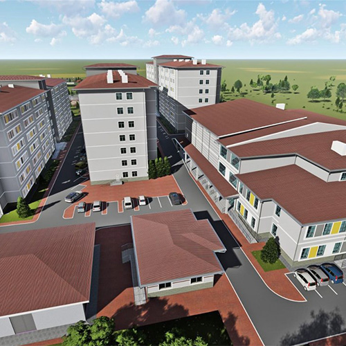 Balikesir 1500 kisilik yurt projesi mantis kablo
